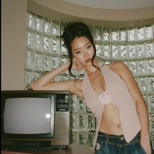 With Jean BNWOT pink halter retail $160